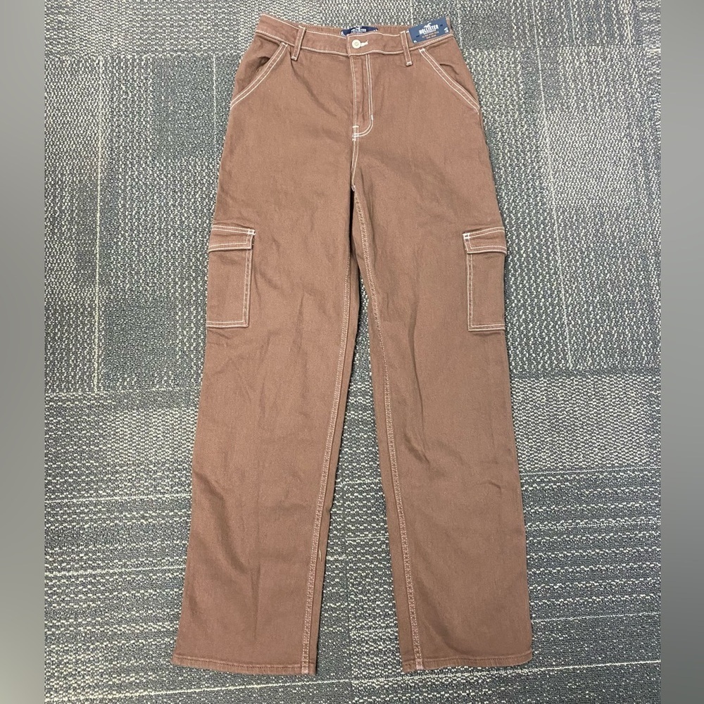 NWT Hollister Ultra Hi Rise Dad Jean Size W27/5L - Picture 4 of 13